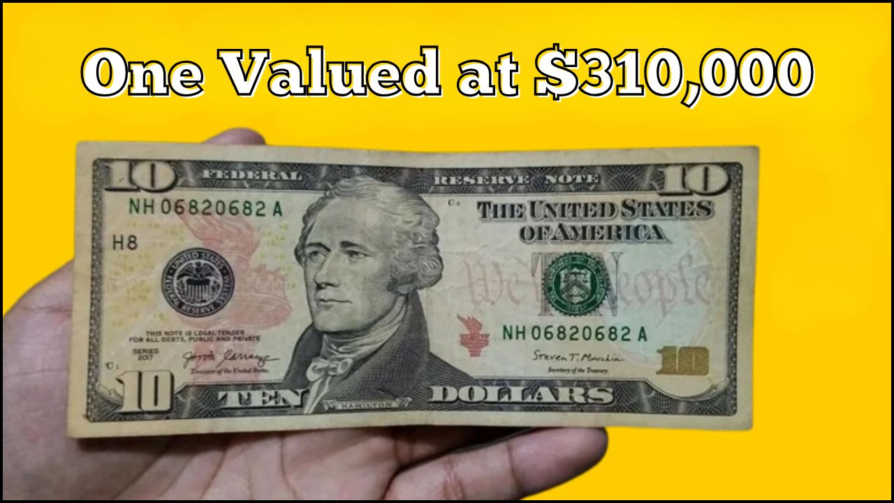 Rare $10 Bill With Serial Repeater Still Out There — One Valued at $310,000
